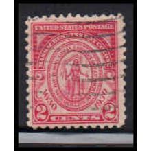 Used 682 2c Massachusetts Fine RA2220