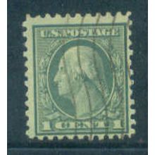 Used 543 1c George Washington Barely Clears A09558