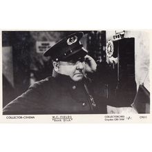 WC Fields in Bank Dick Military Phone Movie Film Postcard