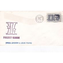 United States 1965 Project Gemini Grisson + Young 23rd Mar Cover Unadressed VGC