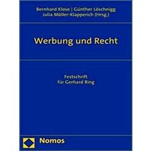 Werbung Und Recht