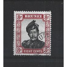 Brunei.SG105 8c Sultan Omar Ali Saifuddin.Fine Used.Aug25d