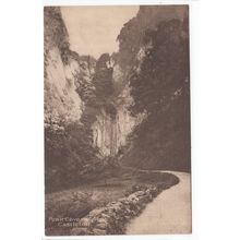 Peak Cavern Gorge Castleton Derbyshire Postcard C18