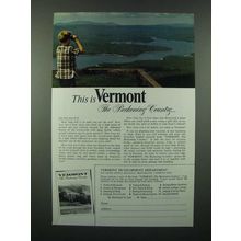 1966 Vermont Tourism Ad - The Beckoning Country