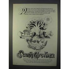 1966 South Carolina Development Board Ad - Bass