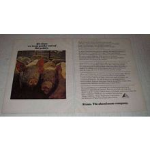 1972 Alcan Aluminum Ad - Took Porky Out of Pokey