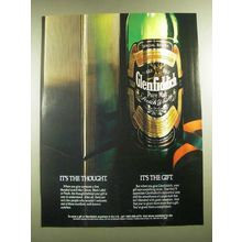 1988 Glenfiddich Scotch Ad - It's the Thought. It's the Gift.