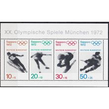 GERMANY BUND [1971] MiNr 0684-87 Block 6 ( **/mnh ) Olympiade