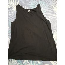womens size 26 black tank top now brand