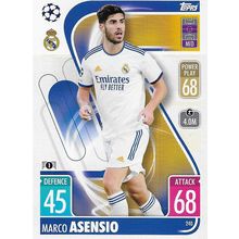 Match Attax UCL/UEL/UECL 2021-22: Real Madrid CF, Midfielder - Asensio