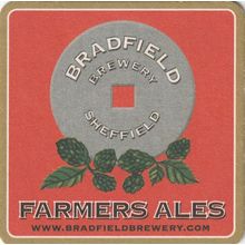 BEER MAT - BRADFIELD BREWERY - FARMERS ALES - (Cat No 001) - (2005)