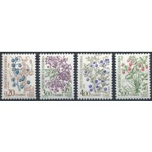 Postage Due: 4 Values - Andorra French 1985 - MNH - MiNr P54 & P60/2