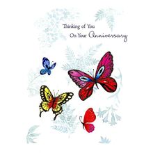 Thinking of You On Your Anniversary - Anniversary Greeting Card - 3183C