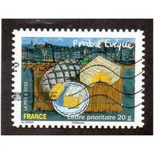 FRA 2010 (56c) 'FLAVOURS OF FRANCE -PONT 'L'EVEQUE' FINE USED (EBID21495)