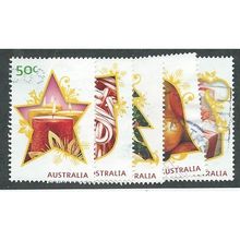 AUS 2009 SET 'CHRISTMAS ' (5v) FINE USED (EBID34-934)
