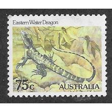 AUS 1981 75c 'EASTERN WATER DRAGON' (PERF 12.5) FINE USED (EBID67-943)