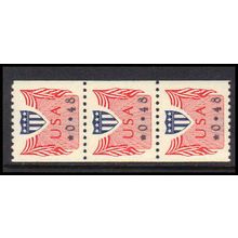 CVP31 48c Shield Very Fine MNH Dry Gum Strip of 3 PA5235