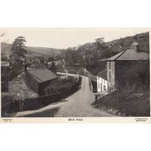 Beck Hole Real Photo 1950s Vintage Postcard