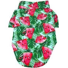 Hawaiian Camp Shirt - Juicy Watermelon Small