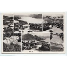 Armathwaite Hall Hotel on Bassenthwaite Lake Cumbria RP Postcard C12161