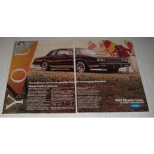 1981 Chevrolet Monte Carlo Ad - Should Gladden