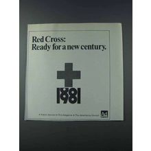 1981 Red Cross Ad - Ready for a New Century