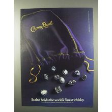 1980 Seagram's Crown Royal Whisky Ad - World's Finest