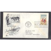 FDC Art Craft 1187 4c Smoke Signal (Cachet-Typed/A) CV1465