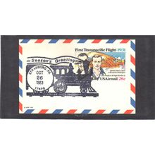 Event Greetings UXC19 28c Transpacific (No Cachet-U/A) CV03706