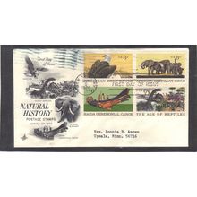 FDC Art Craft 1387-1390 6c Natural History (Cachet-Typed/A) CV40831