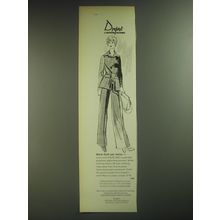 1974 Draper's Route One Pantsuit Ad - More dash per dollar