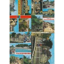 Valkenburg Belgium Bicycle Aerial Shops 4x Mint Postcard s