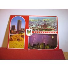 multiview, JOHANNESBURG, SOUTH AFRICA used postcard 1978 postmark =