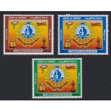 Kuwait Science Club 3v 1984 MNH SG#1053-1055 Sc#966-968