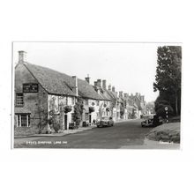 Lamb Inn, Burford, Oxfordshire, RP Postcard.