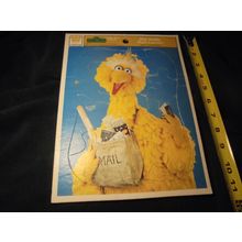 WOW!! 1979 Sesame Street BIG BIRD Frame Tray Puzzle!! $7.00 obo!!