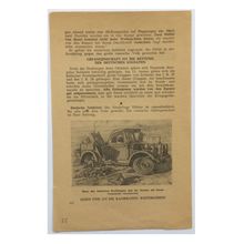 Original WW2 Soviet/Russian Air Drop Propaganda Leaflet. - Code 715. - 1942.