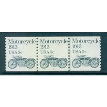 1899 5c Motorcycle Fine MNH Dry Gum PNC 2/3 W0540