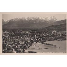 Bregenz am Bodensee Mit Santisgruppe Aerial Birds Eye Austria Austrian Postcard
