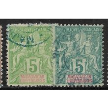 1896 SG 17 - fine used (o) - 2 colours