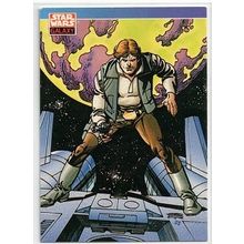 STAR WARS ' GALAXY series 1 ' card # 100 (1993)