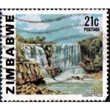 Zimbabwe 1980. 21c Oozani Falls.Fine Used