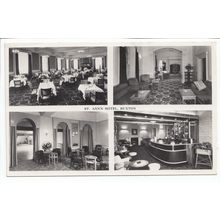 St Ann's Hotel Interior Buxton Postcard RP 1962 Derbyshire