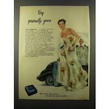 1947 Kotex Sanitary Napkins Ad - Very Personally Yours