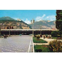 Trento The Railway Transport Station Italian Postcard