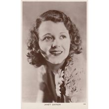 Janet Gaynor Picturegoer Original 1950s Photo Postcard