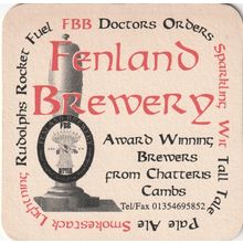 BEER MAT - FENLAND BREWERY - AWARD WINNNG BEERS - (Cat 001) - (1998)