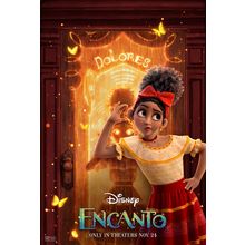 Encanto (2021)_12 Movie Film Poster Canvas iconic design