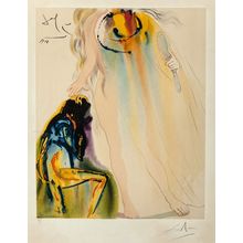 Salvador Dalí Three Plays by the Marquis de Sade 1969 Picture 23 Poster Canvas M