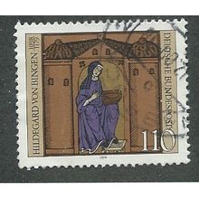 GER 1979 110pf 'HILDEGARD VON BINGEN' FINE USED (EBID43-189)